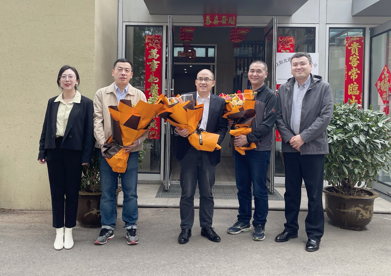 西門子東北大區總經理王飆先生一行蒞臨沈陽北進公司調研指導工作